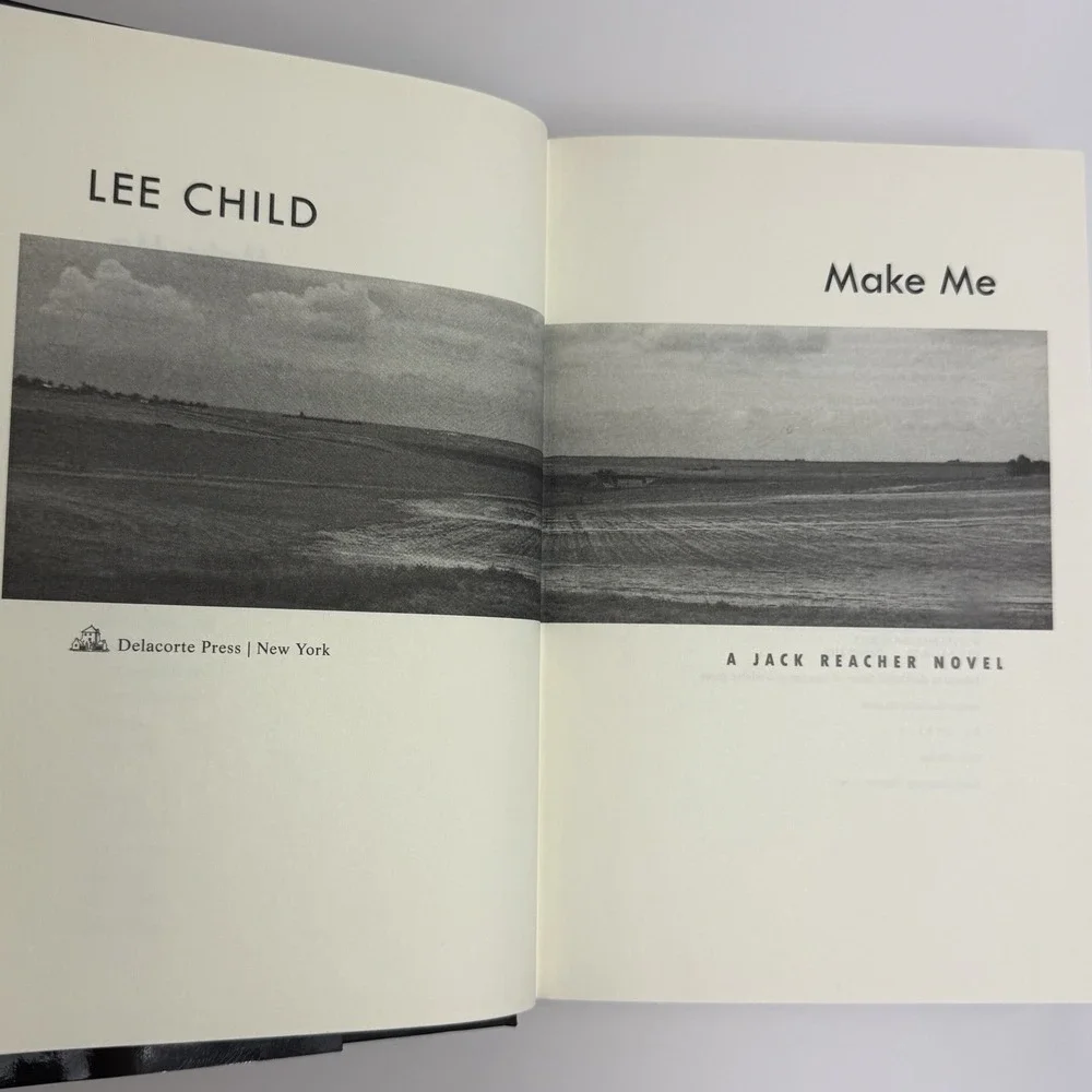Lee Child Jack Reacher 2 Hardcover Book Lot Make Me No Plan B 1st Edition